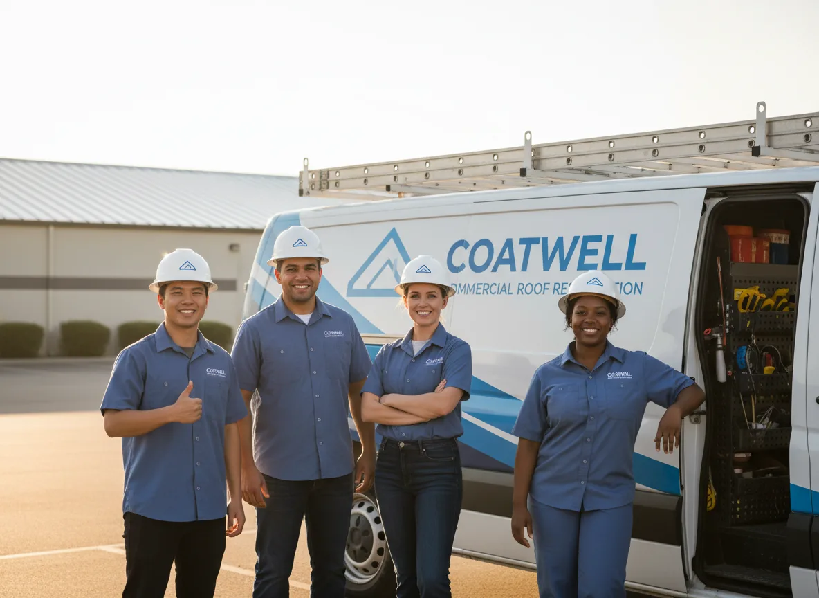 Commercial roof coating company in San Isidro, TX